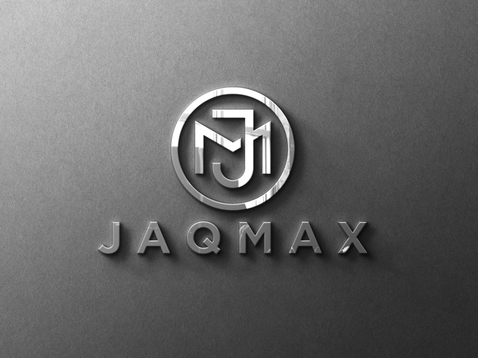 Jm logo monogram with piece circle ribbon style posters for the wall •  posters slice, popular, trend | myloview.com