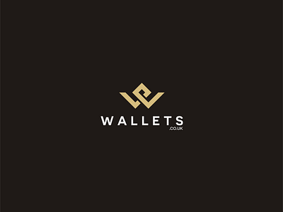WALLETS branding design illustration logo minimal typography