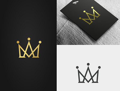 M KING LOGO app branding design icon illustration logo minimal typography ui ux vector