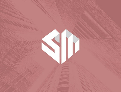 SM LOGO app branding design icon illustration logo minimal typography ui ux vector