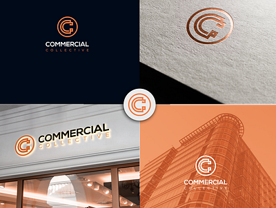 COMMERCIAL branding design illustration logo minimal