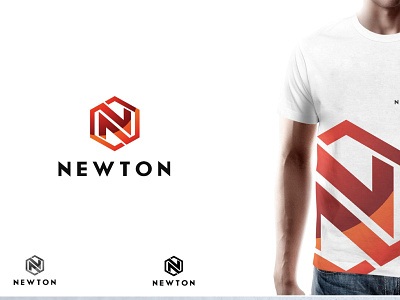 NEWTON app branding design icon illustration logo minimal typography ui ux vector