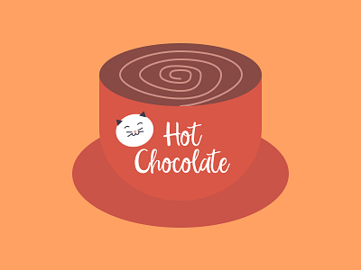 Hot Chocolate Cat
