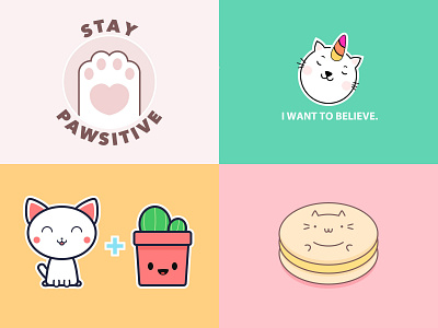 Cat Art Year in Review 🎉 Top 4 on Dribbble