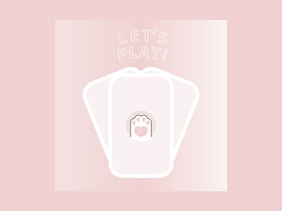 Cats Are Cute] App Icon Aesthetic Pastel Pink