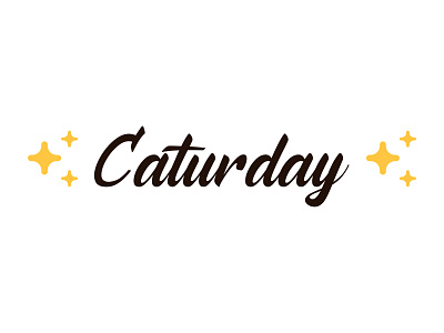 Caturday Magic branding cat t shirt cat t shirt store caturday clothing digital lettering emoji print t shirt design type type art typography