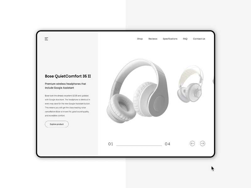 Headphones   Product Animation