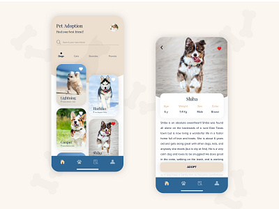 Pet Adoption App adoption app app design concept concept design design design app mobile mobile app mobile app design mobile design mobile ui pet sketchapp ui ui ux ui design uidesign uiux ux