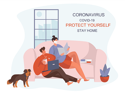 During Coronavirus Stay Home