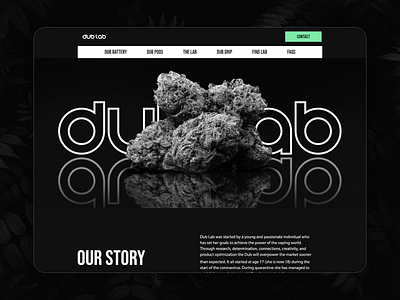 E-Cigarette Landing page darktheme design e cigarette landingpage trends ui uiuxdesign ux websitedesign