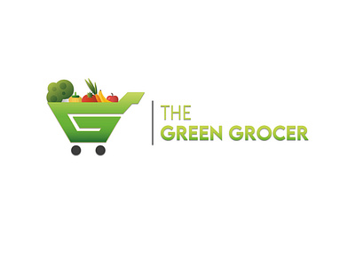 The Green Grocer - Logo adobe brand branding design illustration logo