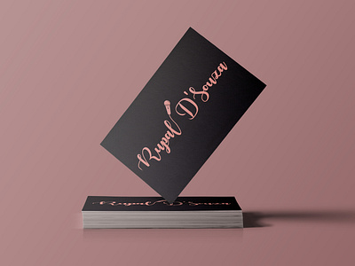 Rupal D'souza - Logo & Business card Design branding business card logo