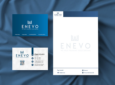 Enevo - Brand Identity branding logo