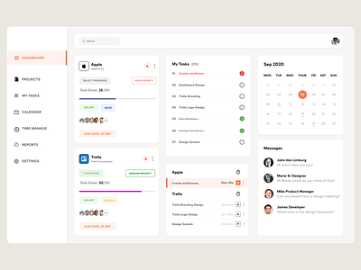 Task Management Dashboard Inspiration app app design application dashboard dashboard app dashboard design dashboard ui design designs illustration management management app management system sketch sketchapp sketches vector