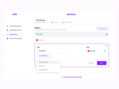 Workflow Pipeline Dashboard