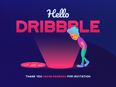 Hello Dribbble! debut debutshot illustrations illustrator