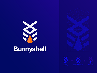 Bunnyshell Logo Contest branding illustration illustrator logo logodesign logos logotype minimal minimalist logo modern