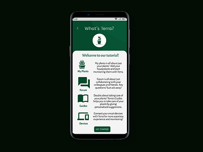 Terra | Tutorial app design ui ux