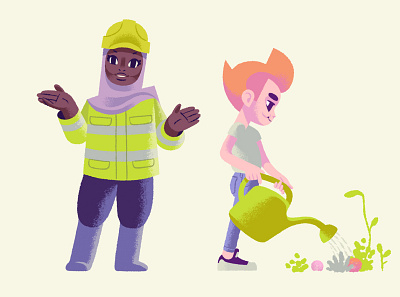 Eco Home Characters