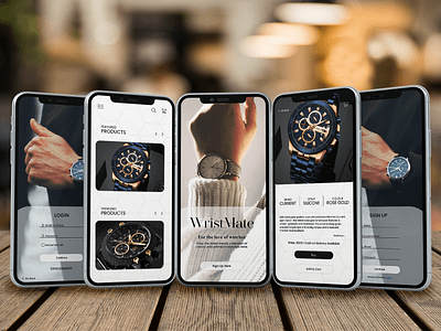 UI/UX Design - WristMate