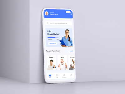 Healthcare App UI Design android branding clean dailyui design minimal mobileapp productdesign ui uidesign uiux uiuxdesigner userexperience userinterface uxdesign