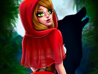 Little Red Riding Hood By Nicole Reinhardt On Dribbble