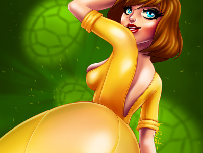 April O‘Neil | Teenage Mutant Ninja Turtles artwork artworks design digital painting girls illustration art logo pinup pinup girl sexy