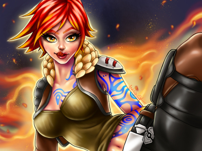 Borderlands Lilith By Nicole Reinhardt On Dribbble