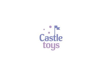 Castle Toys branding dayli challenge design flat icon illustration logo logo challenge minimal typography vector