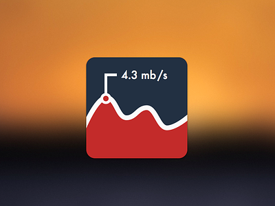 Download curve curve download flat icon