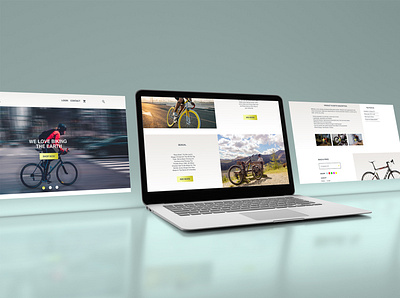 Roar Cycles project 2 adobe photoshop adobexd branding graphicdesign ui ux webdesign