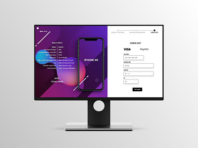 Apple checkout adobe photoshop adobexd design graphicdesign productpage ui ux webdesign