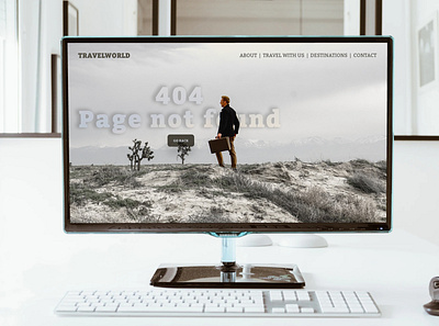 404 Error landing page 404 adobe photoshop adobexd design graphicdesign ui ux webdesign