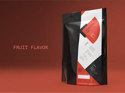 Mono Coffee Packaging 3d 3d mockup blender blender 3d coffee coffee packaging design graphic design label label design package design packaging