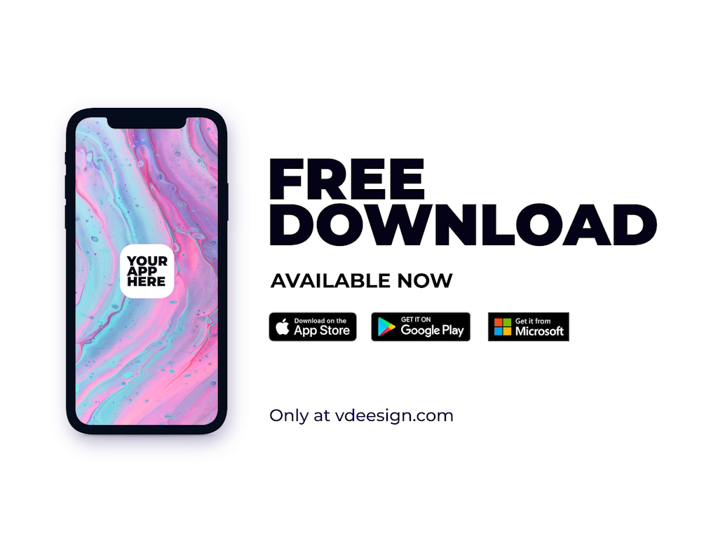 FREE Mobile App Teaser by Vdeesign by Vdeesign on Dribbble