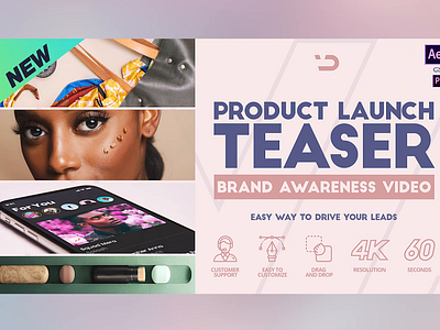 Product Launch Teaser ad after effects animation awareness brand content display engaging exciting fun launch motion design motion graphics playful presentation product promo teaser trailer video