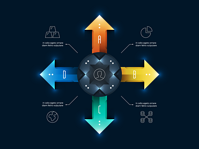 Profile Data Infographics application business company corporate cv data diagram experience illustration infographics interests jobs layout personal presentation profile resume skills template vector