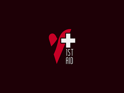 First Aid Logo ambulance avatar blood branding care charity cross donation donor first aid health heart help hospital identity logo mark medicine red symbol