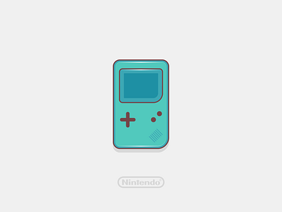 Nintendo Gameboy app buttons clean console controller design flat gadget gameboy icons illustration minimal nintendo retro snes switch ui ux vector video games