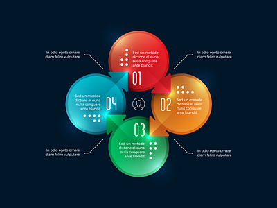 Process Diagram Infographics