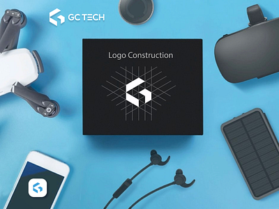 GC Tech Logo braiding brand brand design brand identity brand logo branding branding logo logo logo design logo tech minimal logo tech tech logo unique logo