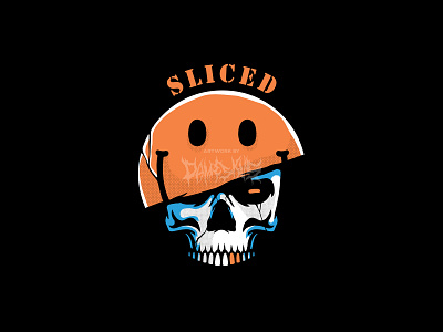 SLICED apparel artwork artworkforsale clothing brand clothing design commission design design graphic illustration merch design merchandise tshirt design typography