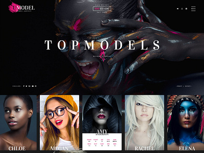 UBella - Model Agency WordPress Theme