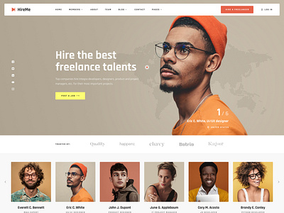 HireMe - Freelancing marketplace template