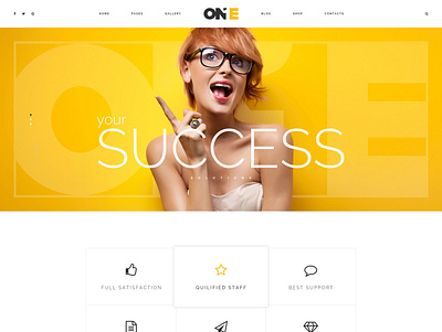 Onie - Multi-Purpose Corporate Theme business consulting corporate management startup ui ux web design