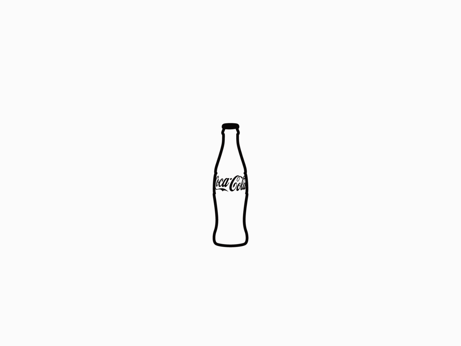 Coke Bottle Preloader animation bottle cap coca cola coca cola coke gif load loader loading loading animation preloader procreate