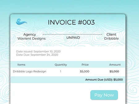 Invoice UI designs, themes, templates and downloadable graphic elements ...