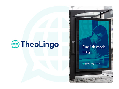 TheoLingo Logo brand brand identity branding global identity language logo logo design translation