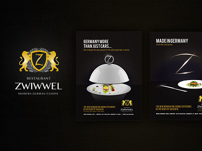 Zwiwwel Restaurant branding branding design logo print