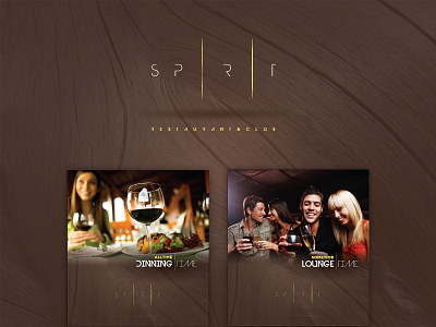 Spirit Restaurant branding branding design logo print